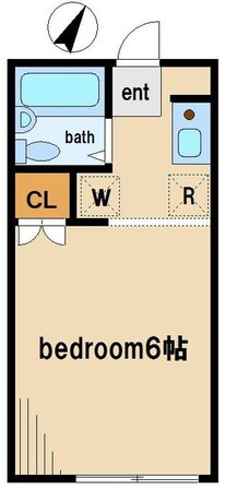 ジュネス東高円寺の物件間取画像